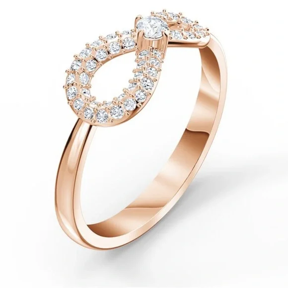 Swarovski Infinity – Rose Gold-Tone Ring - Picture 3 of 7